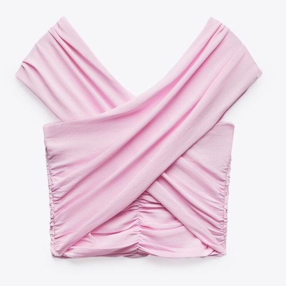 Multi Positional Draped Knit Top - Picture 2 of 6